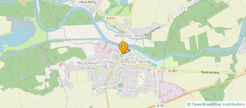 localisation de l'entreprise MADAME SOPHIE PUJO  BRAY-SUR-SEINE