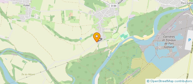 localisation de l'entreprise MADAME SOPHIE PUPIER  SAINT-MAURICE-DE-GOURDANS