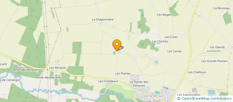 localisation de l'entreprise MADAME SOPHIE PUYRAJOUX à LA SELLE-SUR-LE-BIED