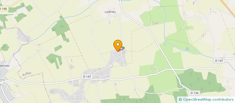 localisation de l'entreprise MADAME SOPHIE QUENEUILLE  RUFFIAC