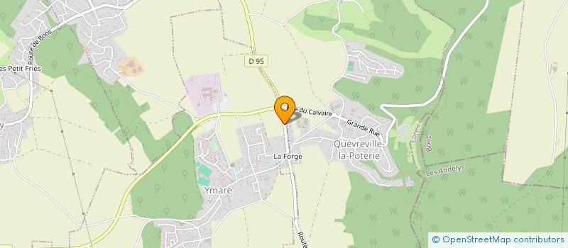 localisation de l'entreprise MADAME SOPHIE QUESNEL à QUEVREVILLE-LA-POTERIE