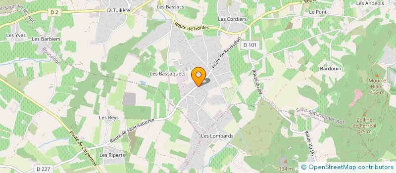 localisation de l'entreprise MADAME SOPHIE QUINTAO à SAINT-SATURNIN-LES-APT