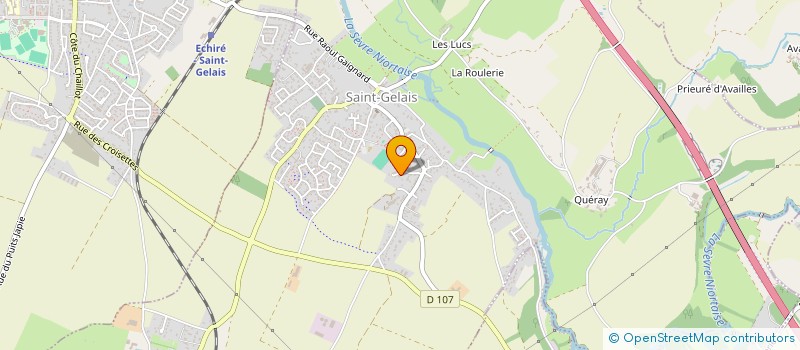 localisation de l'entreprise MADAME SOPHIE QUINTARD  SAINT-GELAIS