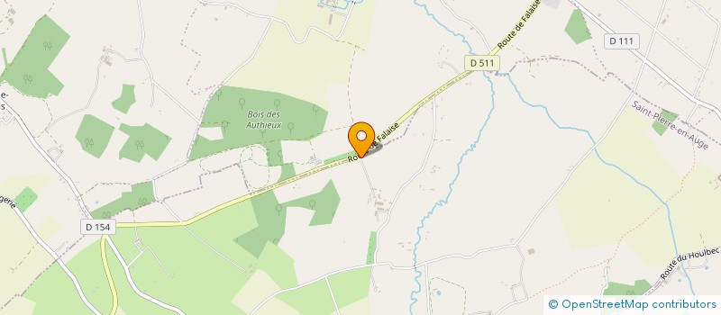 localisation de l'entreprise MADAME SOPHIE RADE  SAINT-PIERRE-EN-AUGE