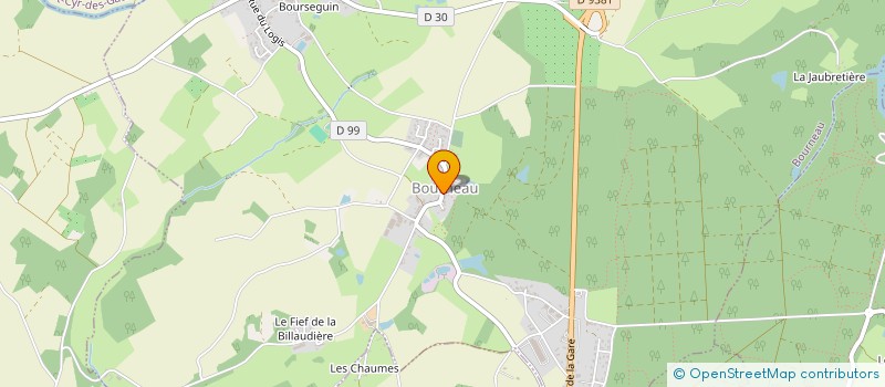 localisation de l'entreprise MADAME SOPHIE RAGOT  BOURNEAU