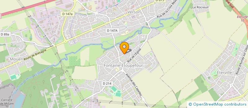 localisation de l'entreprise MADAME SOPHIE RAHMANI  FONTAINE-ETOUPEFOUR