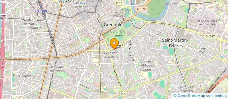 localisation de l'entreprise MADAME SOPHIE RAINERO  GRENOBLE