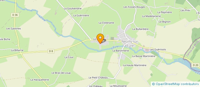 localisation de l'entreprise MADAME SOPHIE RAMAGE à LONGNY LES VILLAGES