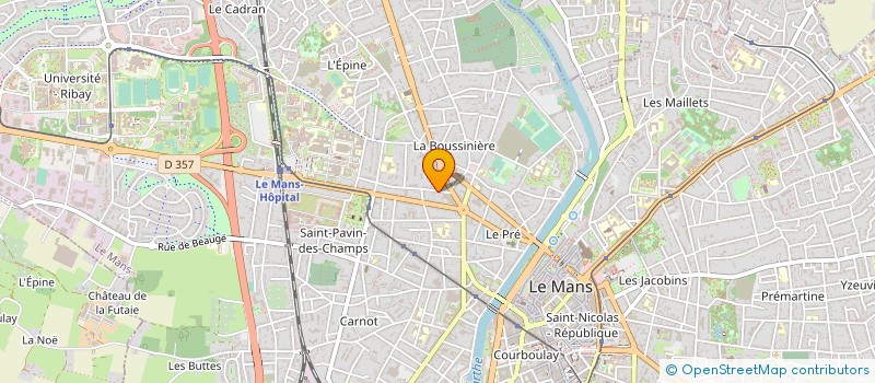 localisation de l'entreprise MADAME SOPHIE RAMBERT à LE MANS