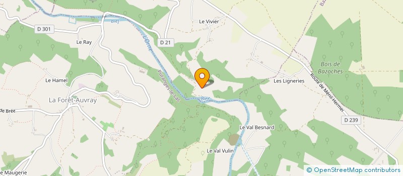 localisation de l'entreprise MADAME SOPHIE RAOUL à MENIL-HERMEI