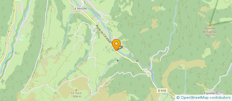 localisation de l'entreprise MADAME SOPHIE RAULT  OSSUN-EZ-ANGLES