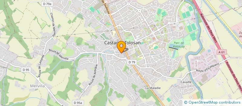 localisation de l'entreprise MADAME SOPHIE RAUTURAU à CASTANET-TOLOSAN