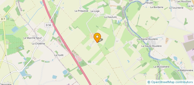localisation de l'entreprise MADAME SOPHIE RAUTUREAU  REMOUILLE