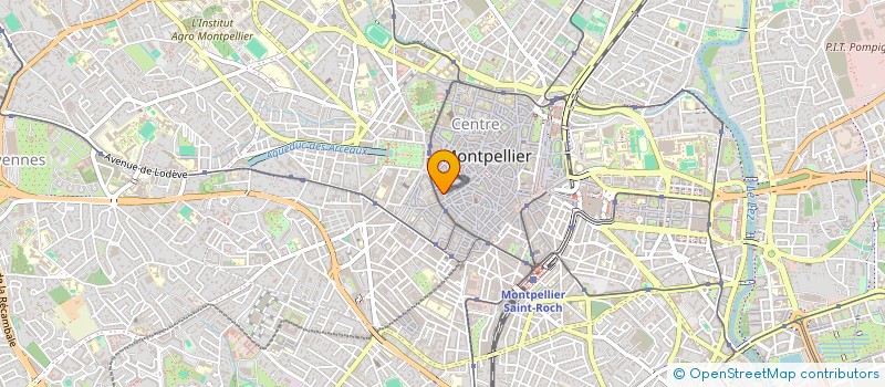 localisation de l'entreprise MADAME SOPHIE RAVET à MONTPELLIER