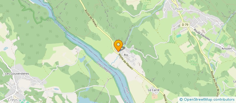 localisation de l'entreprise MADAME SOPHIE RAVET  LHUIS