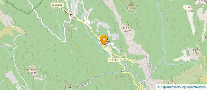 localisation de l'entreprise MADAME SOPHIE RAYNAUD  CASTILLON