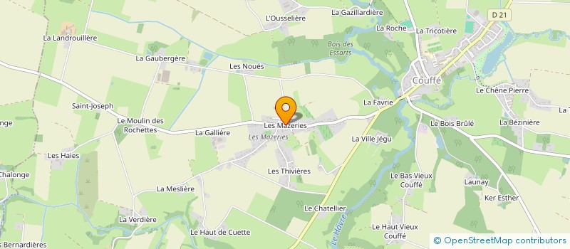 localisation de l'entreprise MADAME SOPHIE RAYON  COUFFE