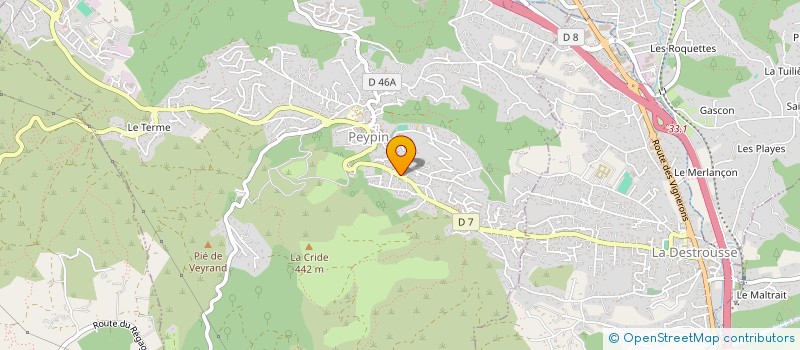 localisation de l'entreprise MADAME SOPHIE RE  PEYPIN