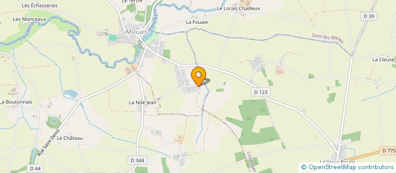 localisation de l'entreprise MADAME SOPHIE RECHER  MOUAIS