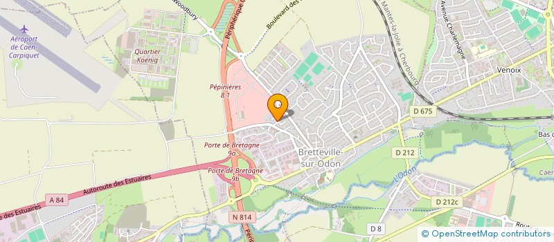 localisation de l'entreprise MADAME SOPHIE REIGNOUX à BRETTEVILLE-SUR-ODON