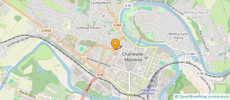 localisation de l'entreprise MADAME SOPHIE REMY à CHARLEVILLE-MEZIERES