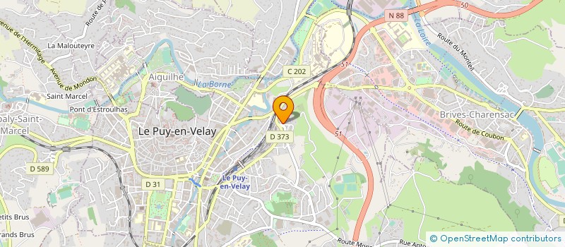 localisation de l'entreprise MADAME SOPHIE RENARD  LE PUY-EN-VELAY