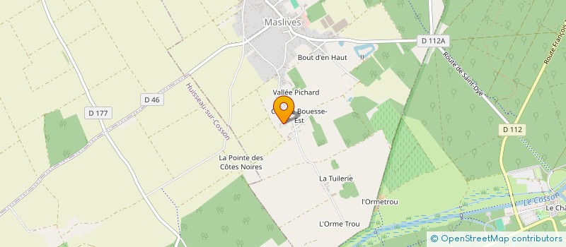 localisation de l'entreprise MADAME SOPHIE RENARD  MASLIVES