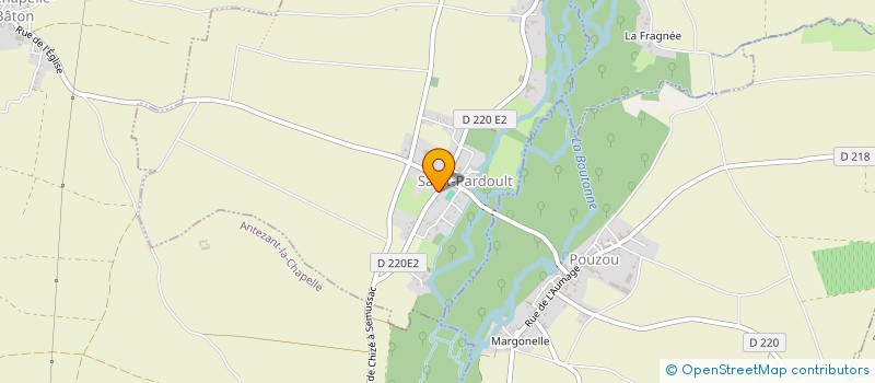 localisation de l'entreprise MADAME SOPHIE RENAUD  SAINT-PARDOULT