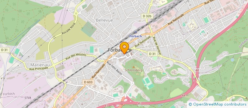 localisation de l'entreprise MADAME SOPHIE RENAUD  MORSBACH