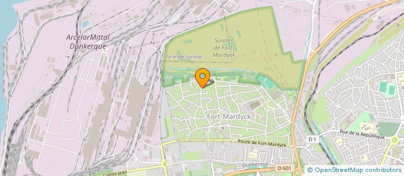 localisation de l'entreprise MADAME SOPHIE RENAULT à DUNKERQUE
