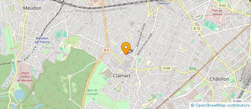 localisation de l'entreprise MADAME SOPHIE RENOIR à CLAMART