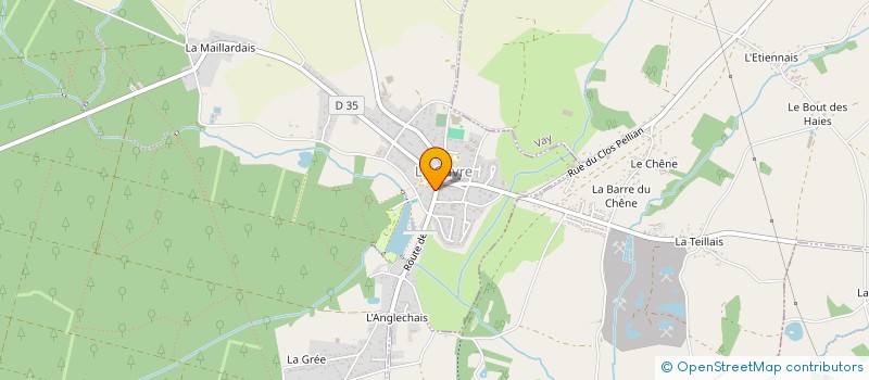 localisation de l'entreprise MADAME SOPHIE RENOU  LE GAVRE