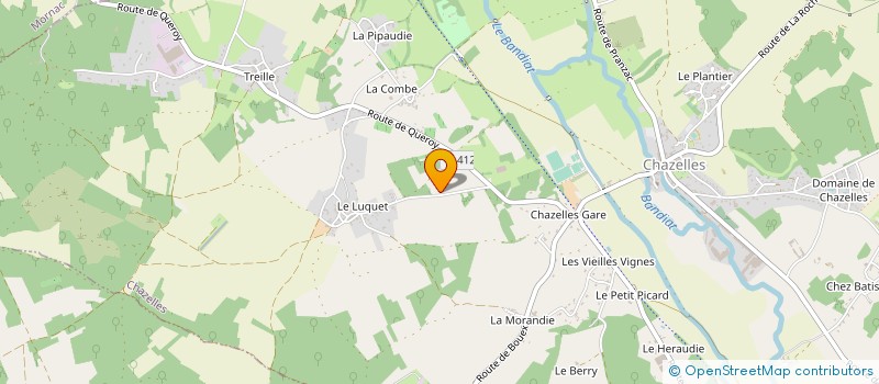 localisation de l'entreprise MADAME SOPHIE RENOUT à CHAZELLES
