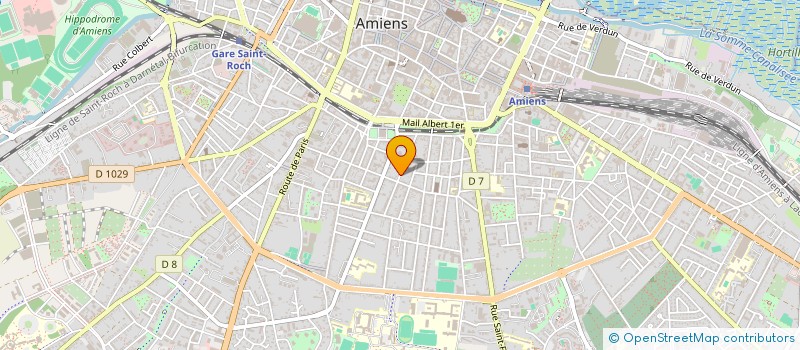 localisation de l'entreprise MADAME SOPHIE REQUILLART à AMIENS