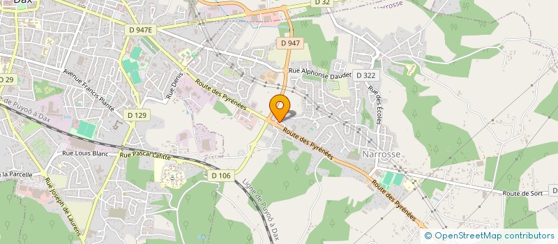 localisation de l'entreprise MADAME SOPHIE REYNAL  NARROSSE