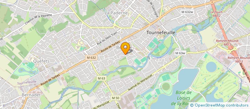 localisation de l'entreprise MADAME SOPHIE REYNES à TOURNEFEUILLE