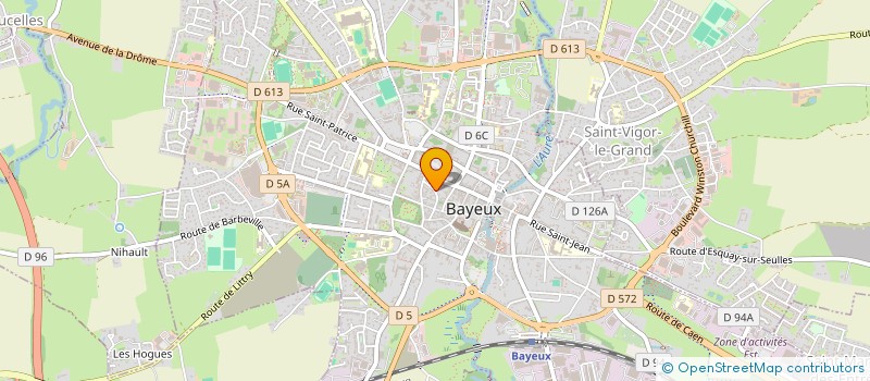 localisation de l'entreprise MADAME SOPHIE RIBET à BAYEUX
