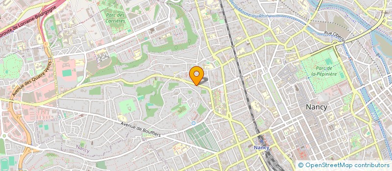 localisation de l'entreprise MADAME SOPHIE RICCO  NANCY