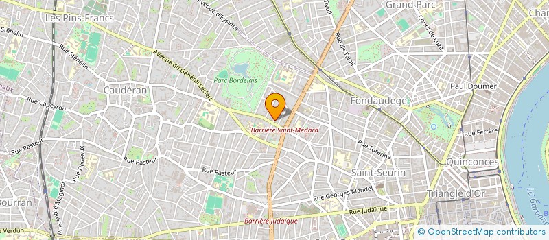 localisation de l'entreprise MADAME SOPHIE RICHARD  BORDEAUX