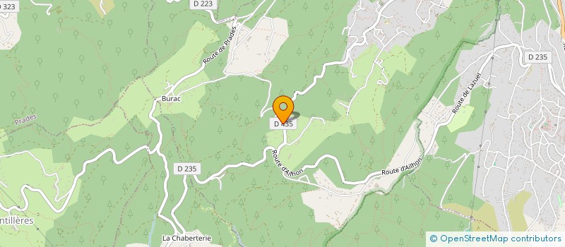 localisation de l'entreprise MADAME SOPHIE RICHARD  MERCUER