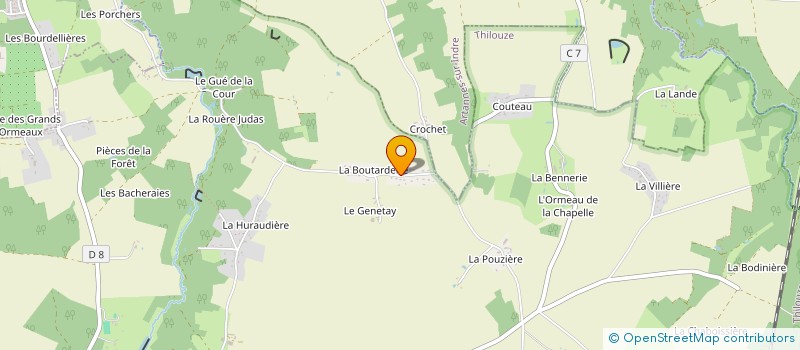 localisation de l'entreprise MADAME SOPHIE RICHARD  THILOUZE