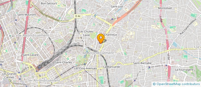 localisation de l'entreprise MADAME SOPHIE RICHAUD  MARSEILLE