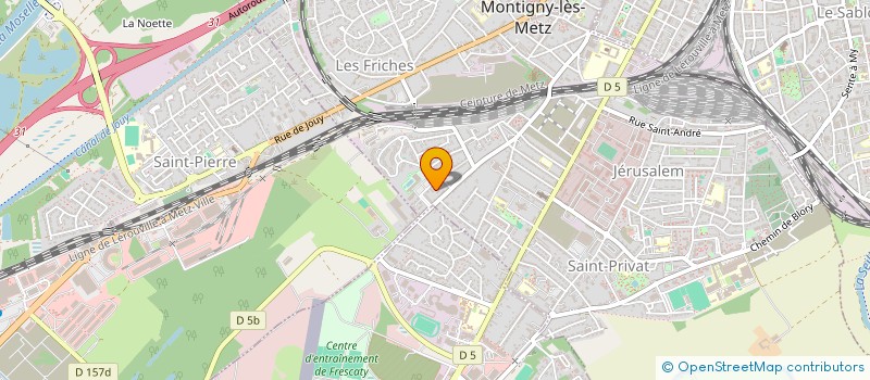 localisation de l'entreprise MADAME SOPHIE RICHTER  MONTIGNY-LES-METZ