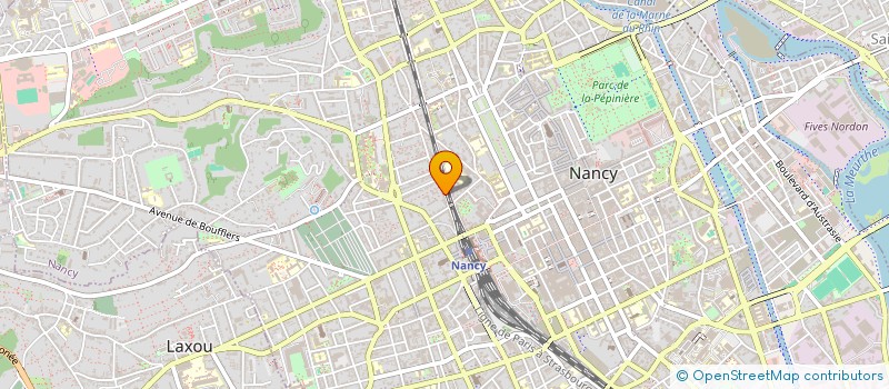 localisation de l'entreprise MADAME SOPHIE RIETSCH  NANCY