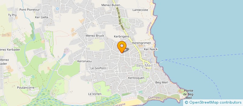 localisation de l'entreprise MADAME SOPHIE RIEUX  FOUESNANT