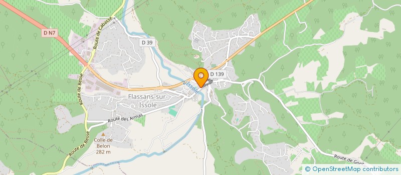 localisation de l'entreprise MADAME SOPHIE RIPOLL  FLASSANS-SUR-ISSOLE