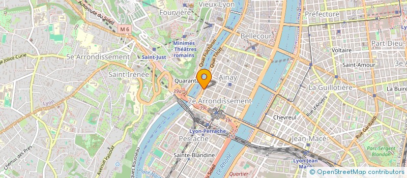 localisation de l'entreprise MADAME SOPHIE RIVET  LYON