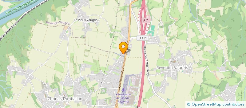 localisation de l'entreprise MADAME SOPHIE RIVOIRE à VIENNE