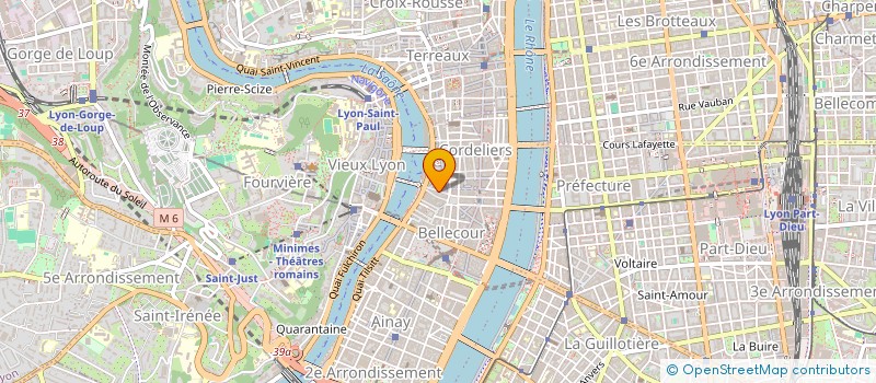 localisation de l'entreprise MADAME SOPHIE ROBARDET  LYON