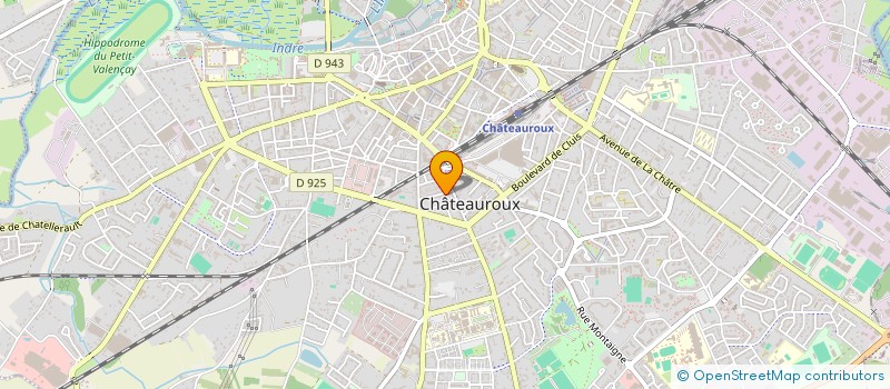 localisation de l'entreprise MADAME SOPHIE ROBERT à CHATEAUROUX